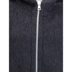 Our Legacy Zip Sweater furry effect design OU-M4243FBHBLACKHAIRY-IT46 | S