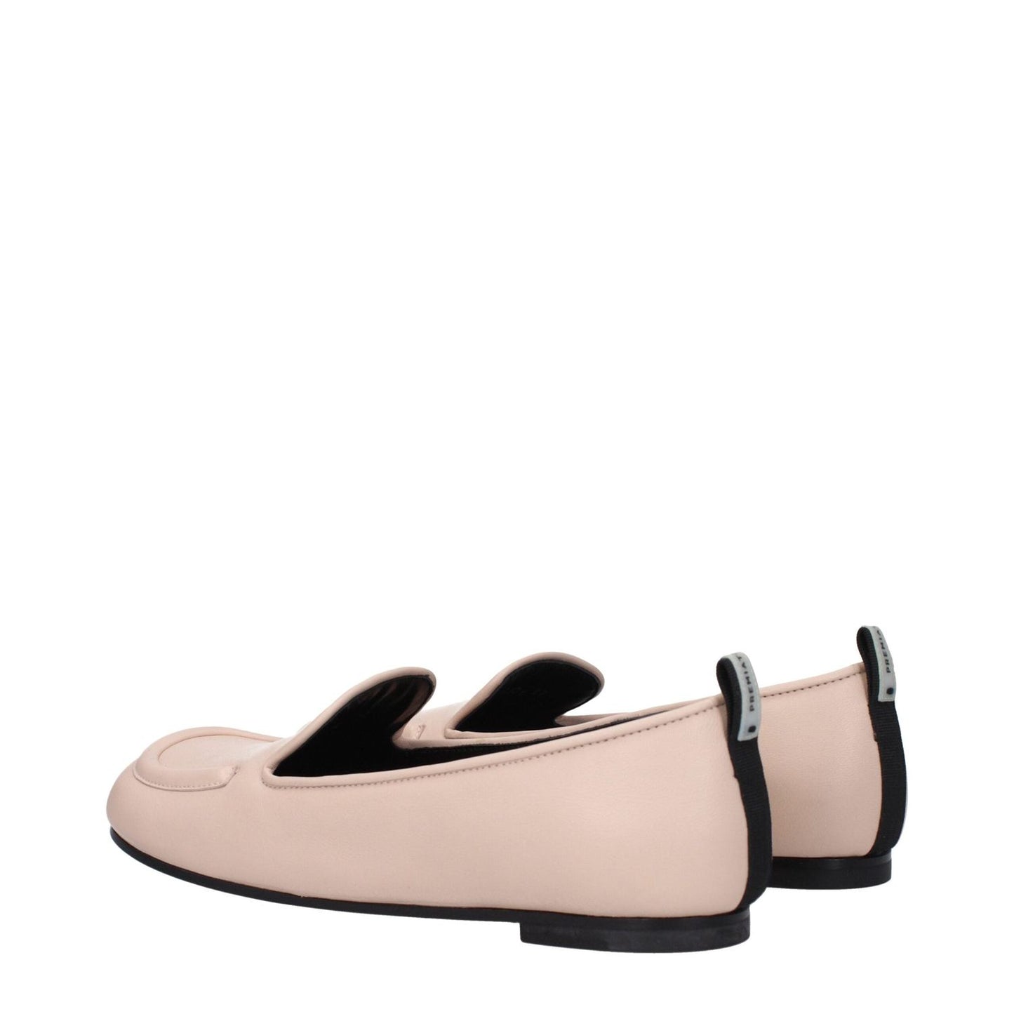 Premiata Pink Leather Slip-On Loafers PR-9312439009545-EU37/US7