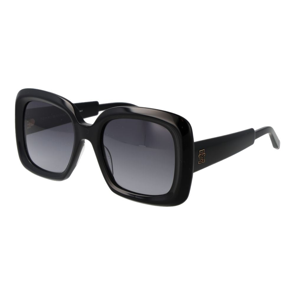 Tommy Hilfiger Black Women Sunglasses TO-1062674