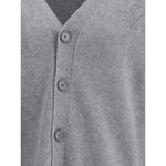 Ami Paris Ami De Coeur Cardigan AM-HKC371KN0071050-L