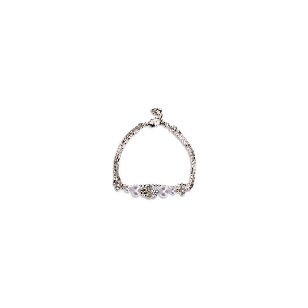 Alexander McQueen Skull Bracelet AL-836475J161P1953-ONE SIZE
