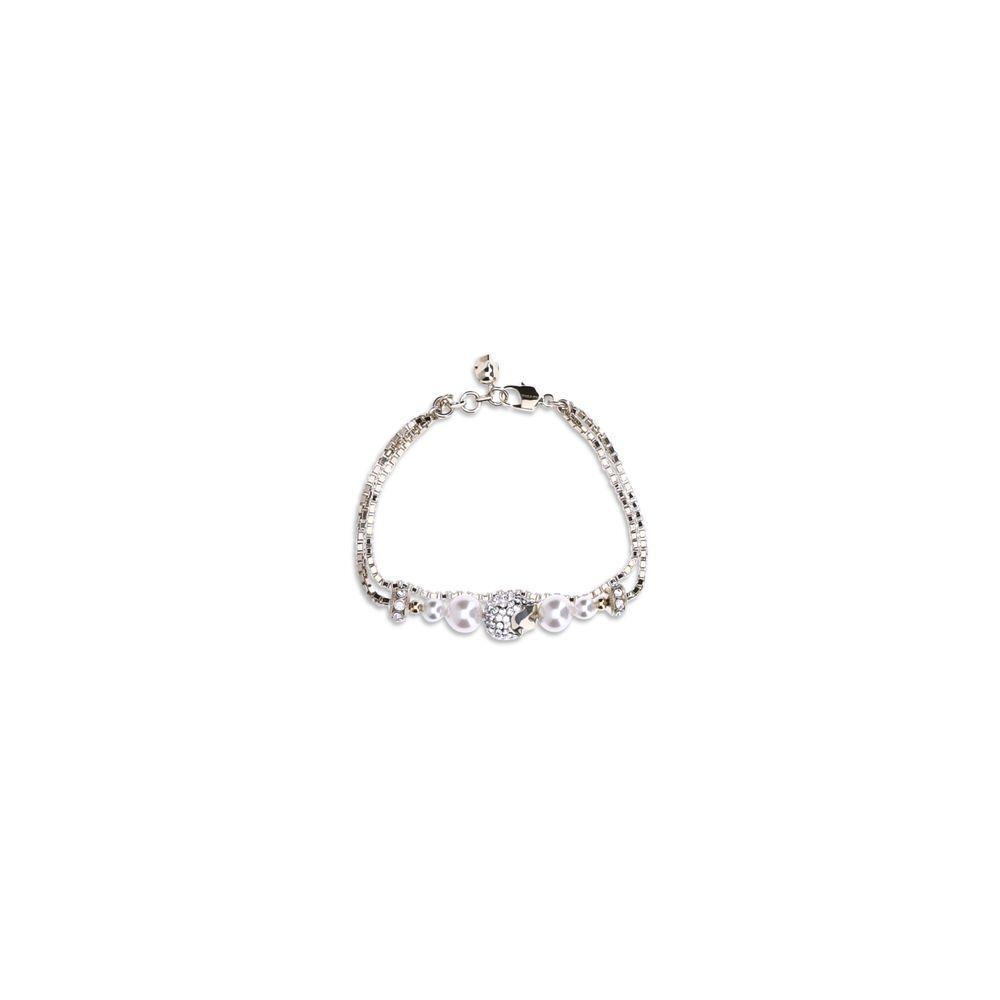 Alexander McQueen Skull Bracelet AL-836475J161P1953-ONE SIZE