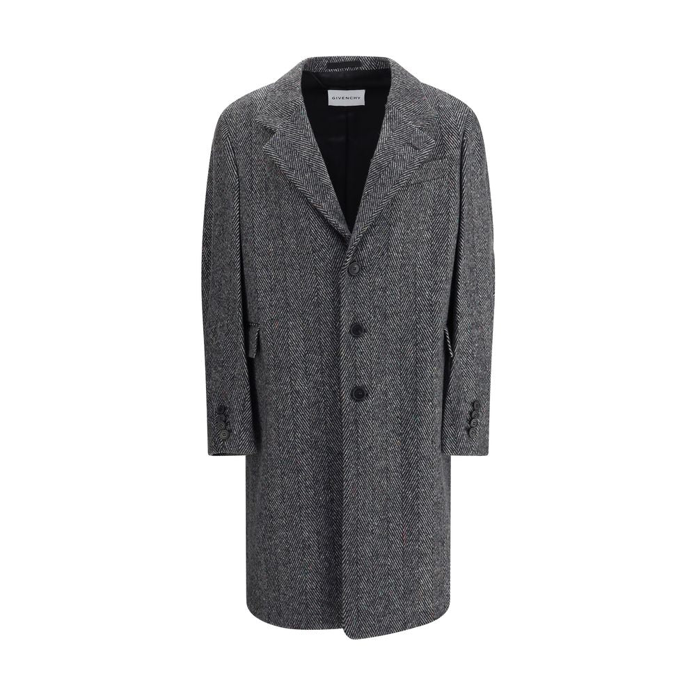 Givenchy Herringbone Coat GI-BMC090165K004-IT46 | S