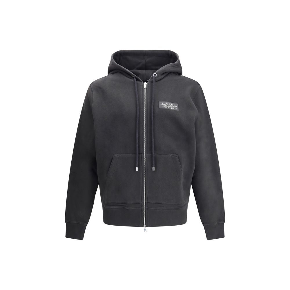 Amiri Zip Hoodie AM-AMJYHD1118BLACK-L