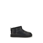 UGG Ultra mini leather snow Boots UG-1158191BLK-EU43/US10