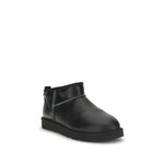 UGG Ultra mini leather snow Boots UG-1158191BLK-EU43/US10