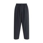 Giorgio Armani Virgin Wool Flannel Pants GI-GM002269U8131-IT44 | XS
