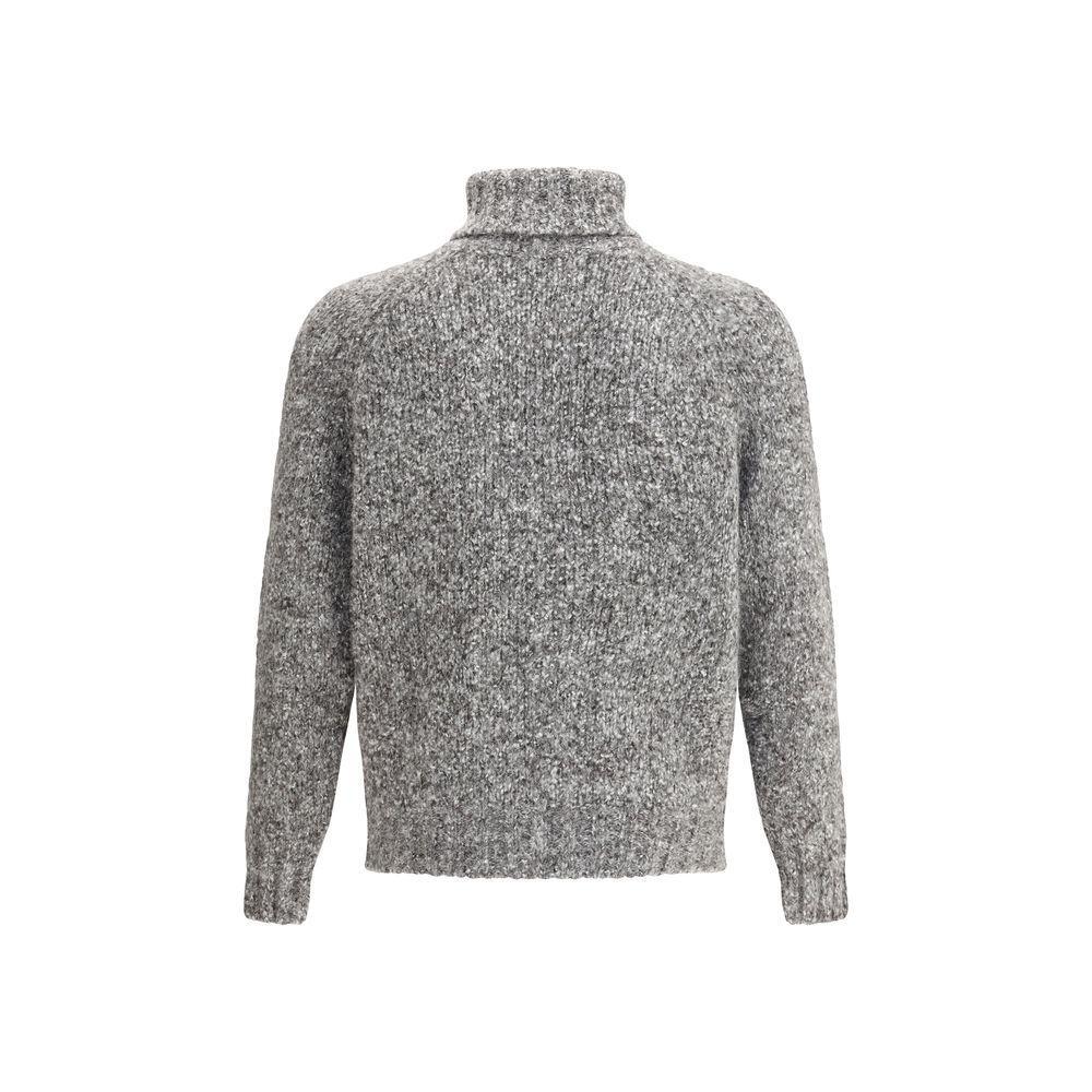 Brunello Cucinelli Buttoned turtleneck Sweater BR-M2B300703C074-IT54 | XXL