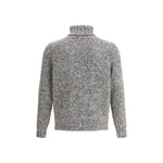Brunello Cucinelli Buttoned turtleneck Sweater BR-M2B300703C074-IT54 | XXL