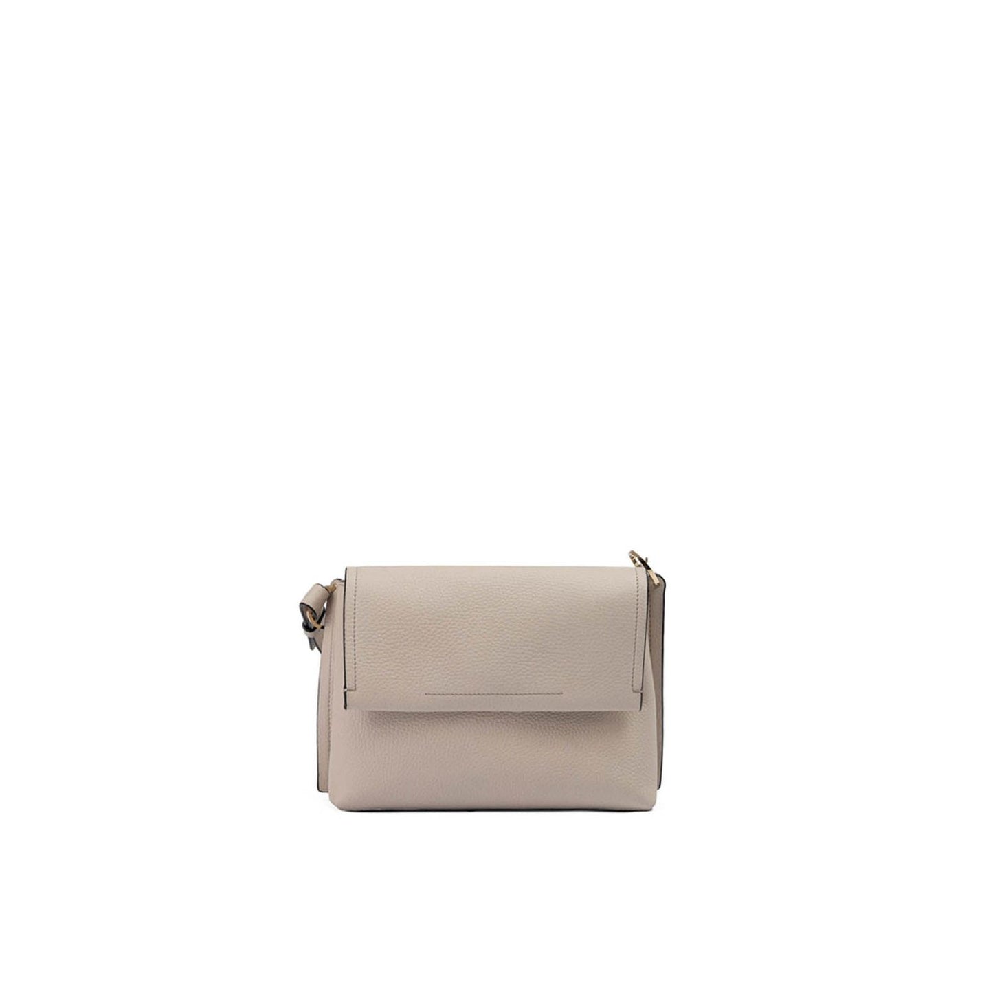 Giada Beige Grained Leather Crossbody Bag GI300725-10