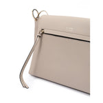 Giada Beige Grained Leather Crossbody Bag GI300725-10