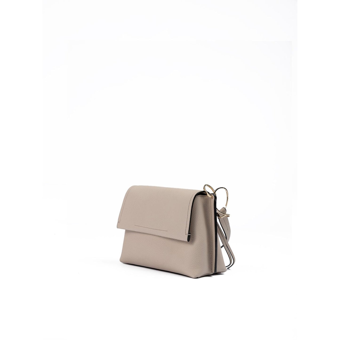 Giada Beige Grained Leather Crossbody Bag GI300725-10