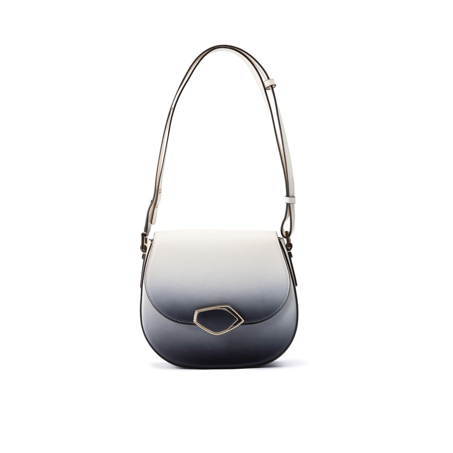 Giada Bicolour Leather Shoulder Bag GI300725-11