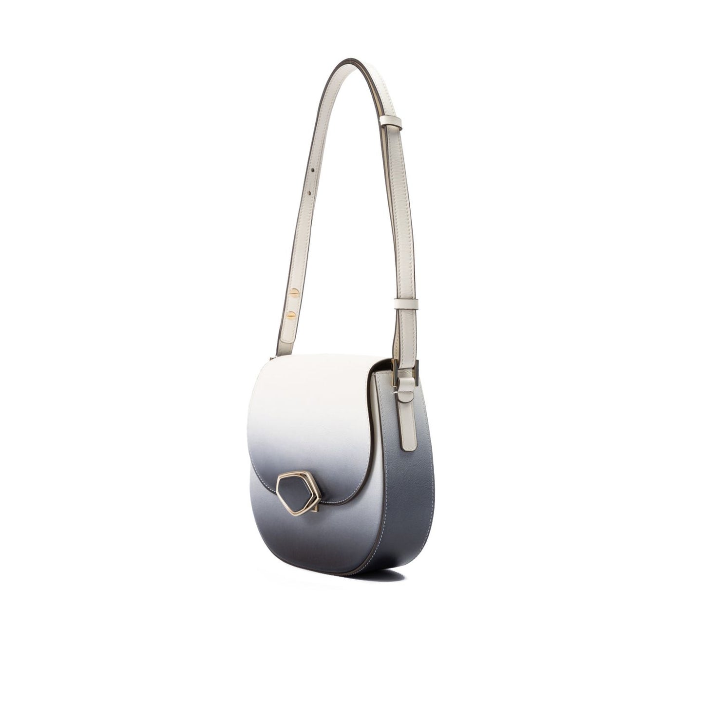 Giada Bicolour Leather Shoulder Bag GI300725-11