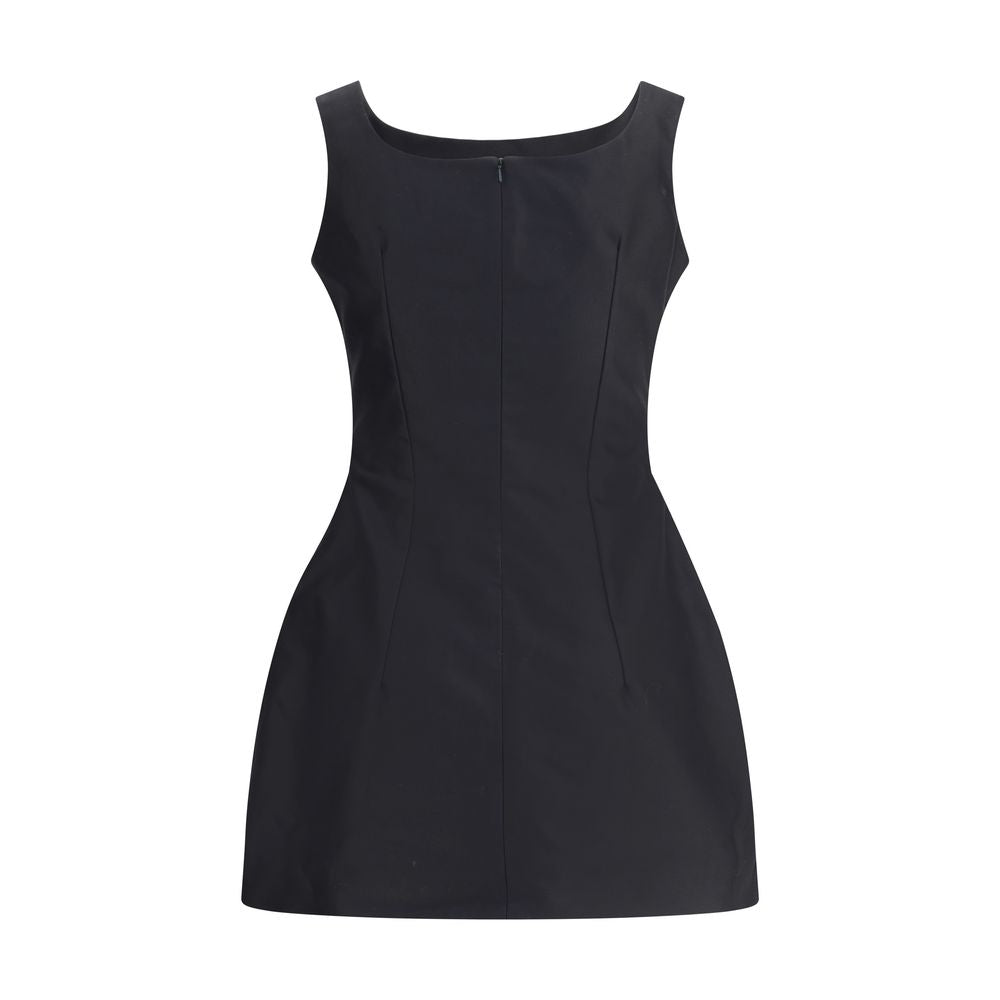 Magda Butrym Short Dress with roses MA-127725BLACK-IT38 | S