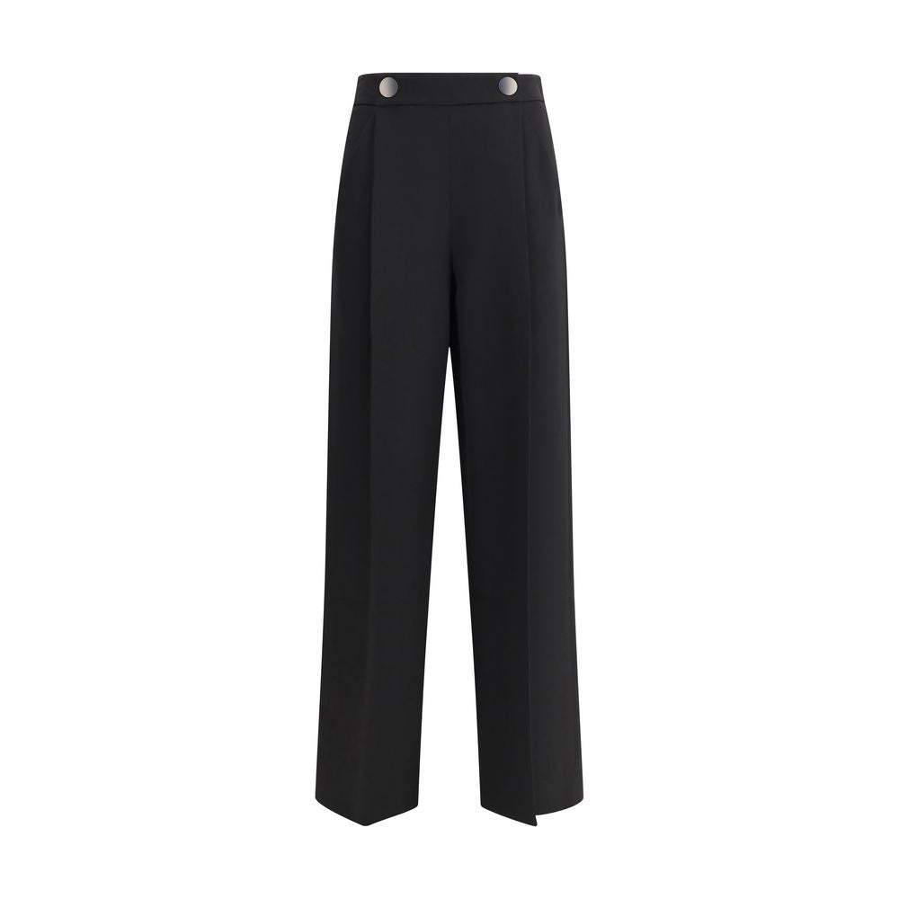 Giorgio Armani Silk crepe cady one-dart Pants GI-GW001562UC001-IT40 | M