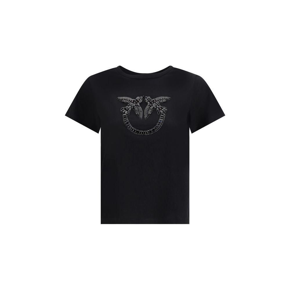 PINKO Embroidered logo T-Shirt PI-100535A2RNZ99-M