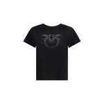 PINKO Embroidered logo T-Shirt PI-100535A2RNZ99-M