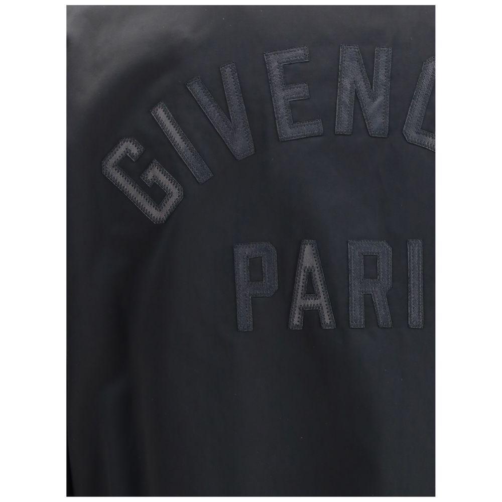 Givenchy Leather and satin bomber Jacket GI-BM01DZ6Y3Z075-IT50 | L