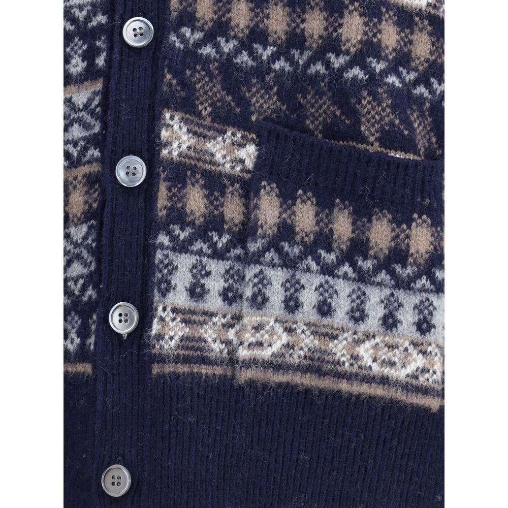 Thom Browne Fair Isle Cardigan TH-MKC598FY1026415-3