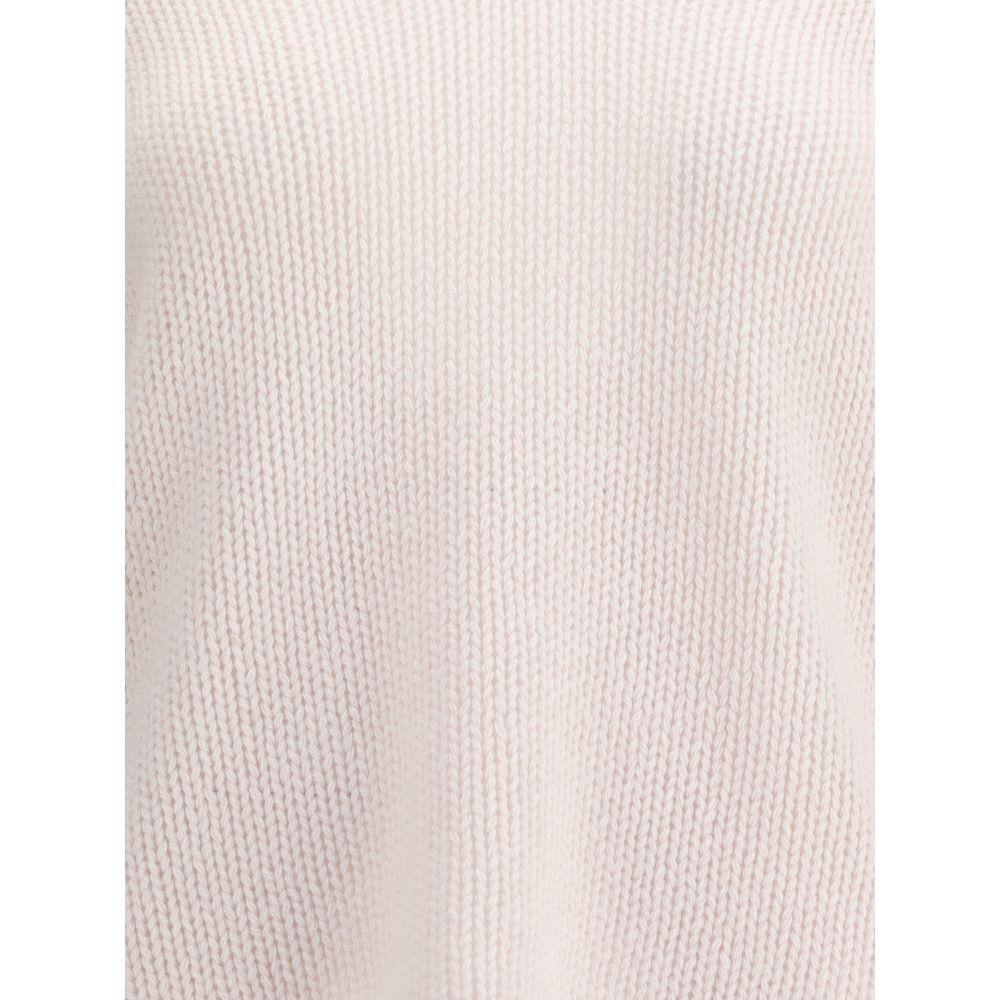 Forte_Forte Cashmere and wool V-neck Sweater FO-14149MYKNITF48A0216-0/XS