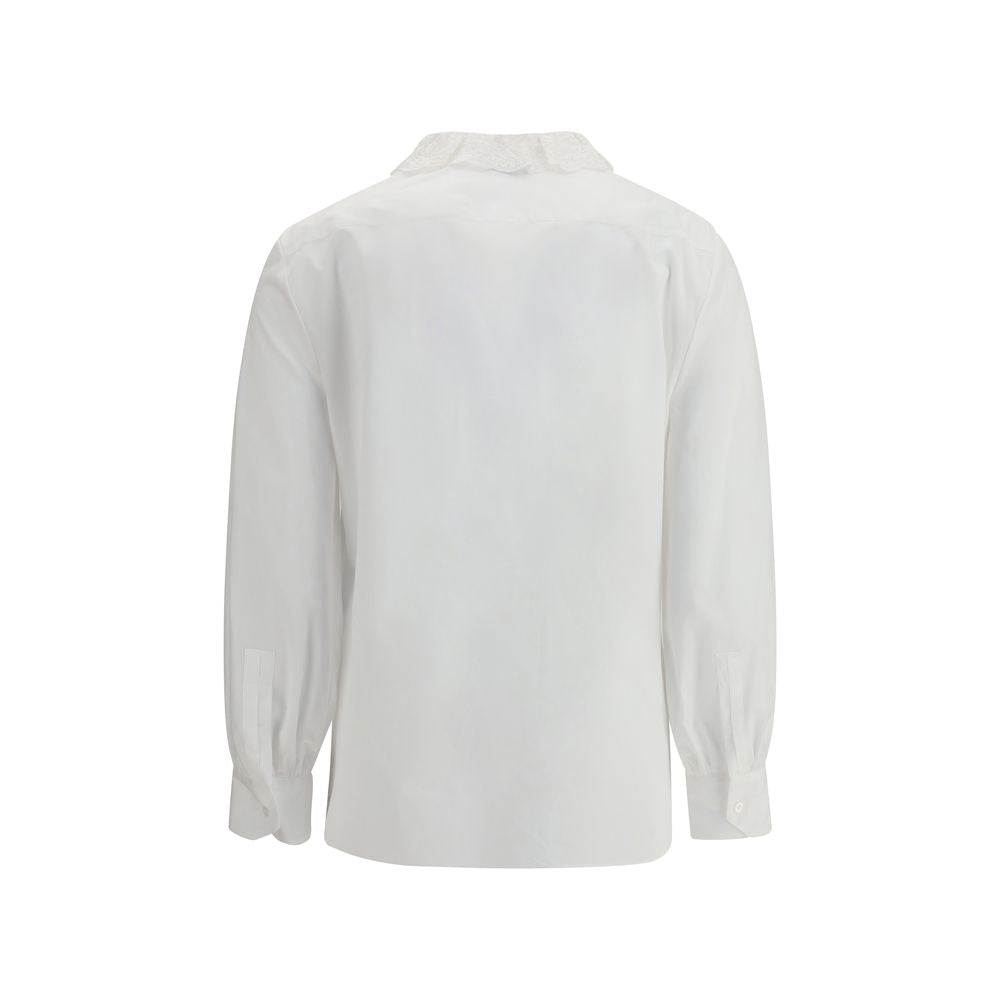 Saint Laurent Cotton poplin Shirt SA-842627Y7K369601-IT38 | S