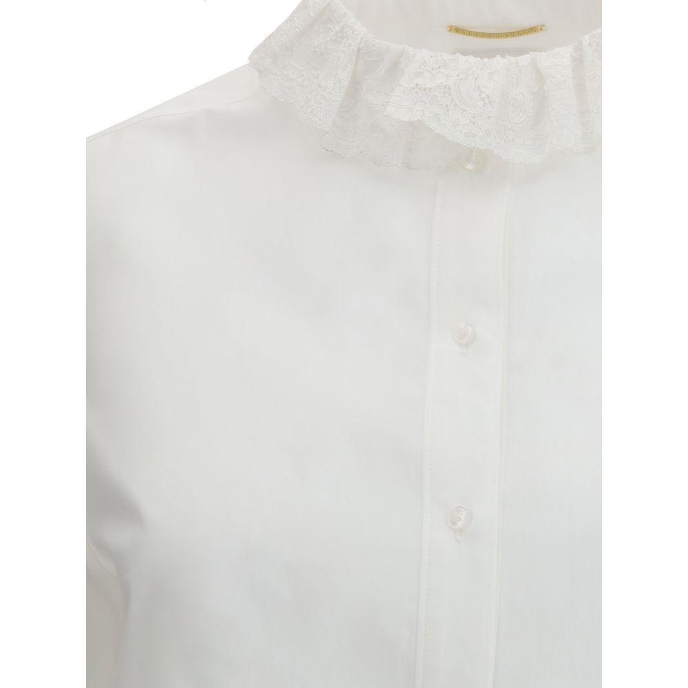 Saint Laurent Cotton poplin Shirt SA-842627Y7K369601-IT38 | S