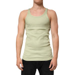 Dolce & Gabbana Light Green Tank Sleeveless Men Men T-shirt TSH91065-XL