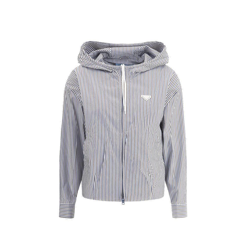 Prada Striped hooded Jacket PR-8895120670932-42