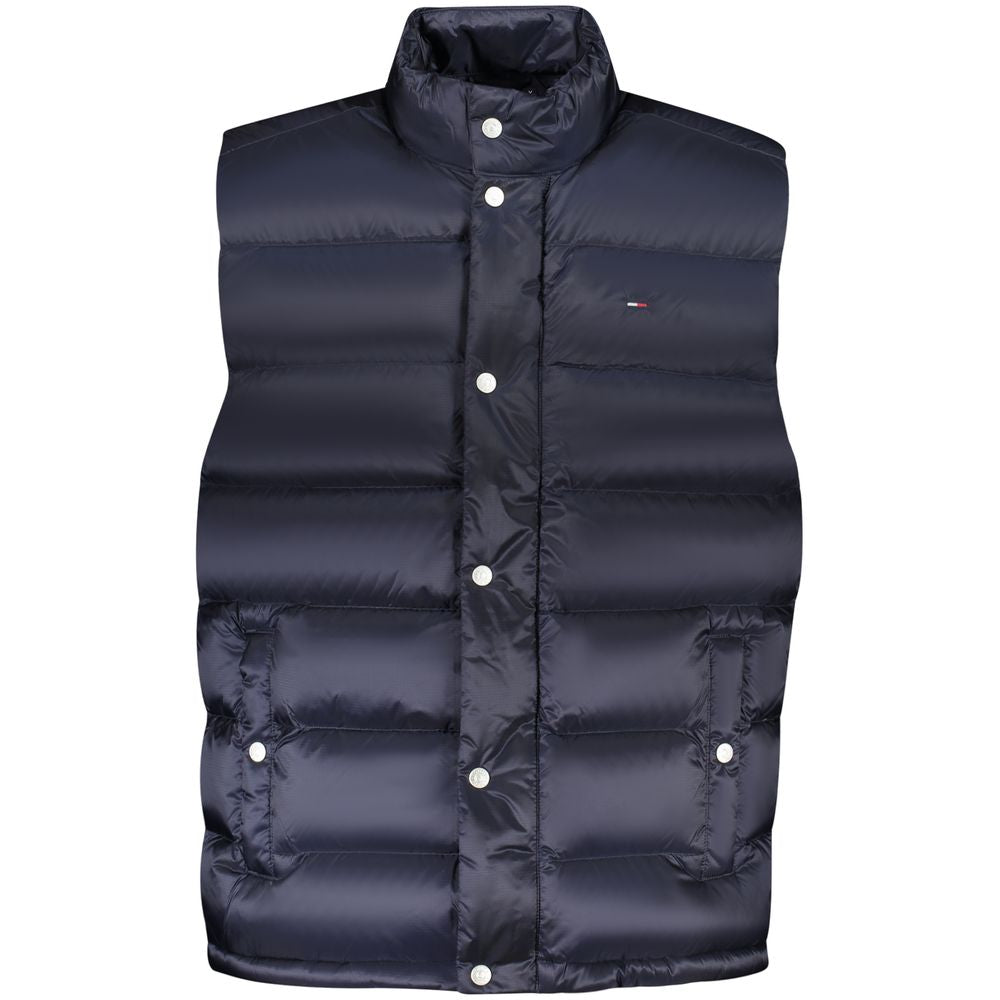 Tommy Hilfiger Blue Nylon Men Jacket TO-39453-S
