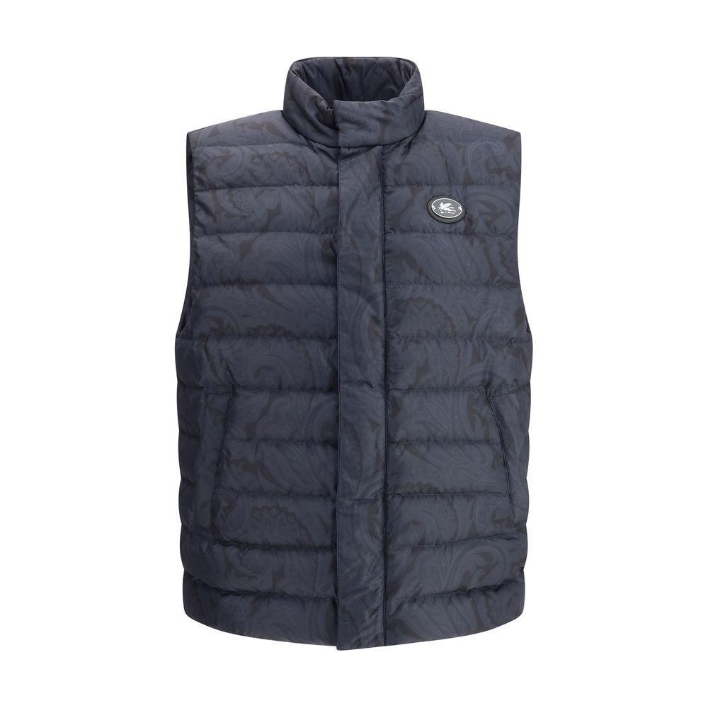 Etro Logo Down Vest ET-MRBB000399SASN7X0883-L