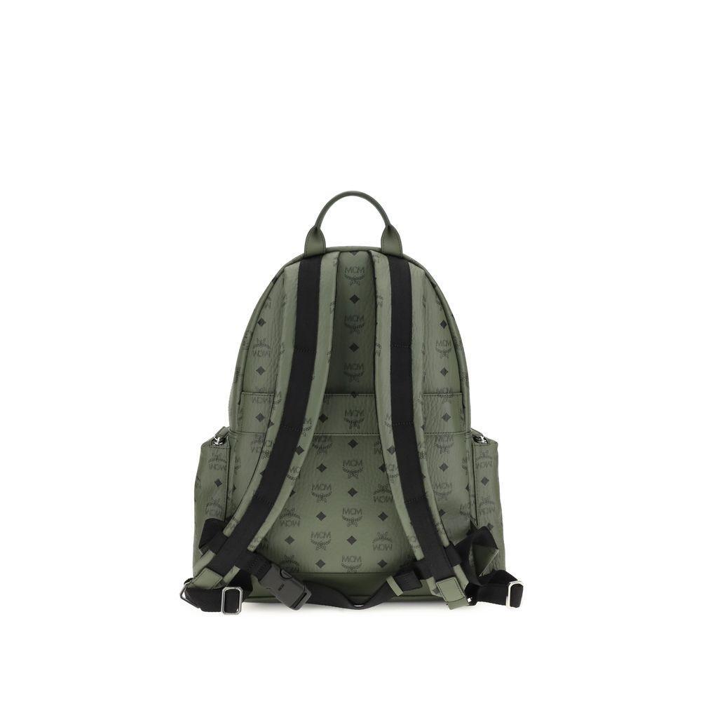 MCM Printed canvas Stark Backpack MCMMKFAVE09K8BB