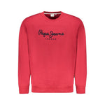 Pepe Jeans Red Cotton Men Sweater PE-39596-M
