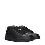 Burberry Black Leather Low Tops BU-15265305592073-EU40/US7