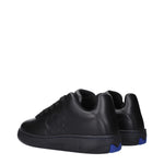 Burberry Black Leather Low Tops BU-15265305592073-EU40/US7