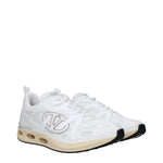 Valentino Garavani White Fabric Athletic Sneakers VA-9492731953417-EU40/US7