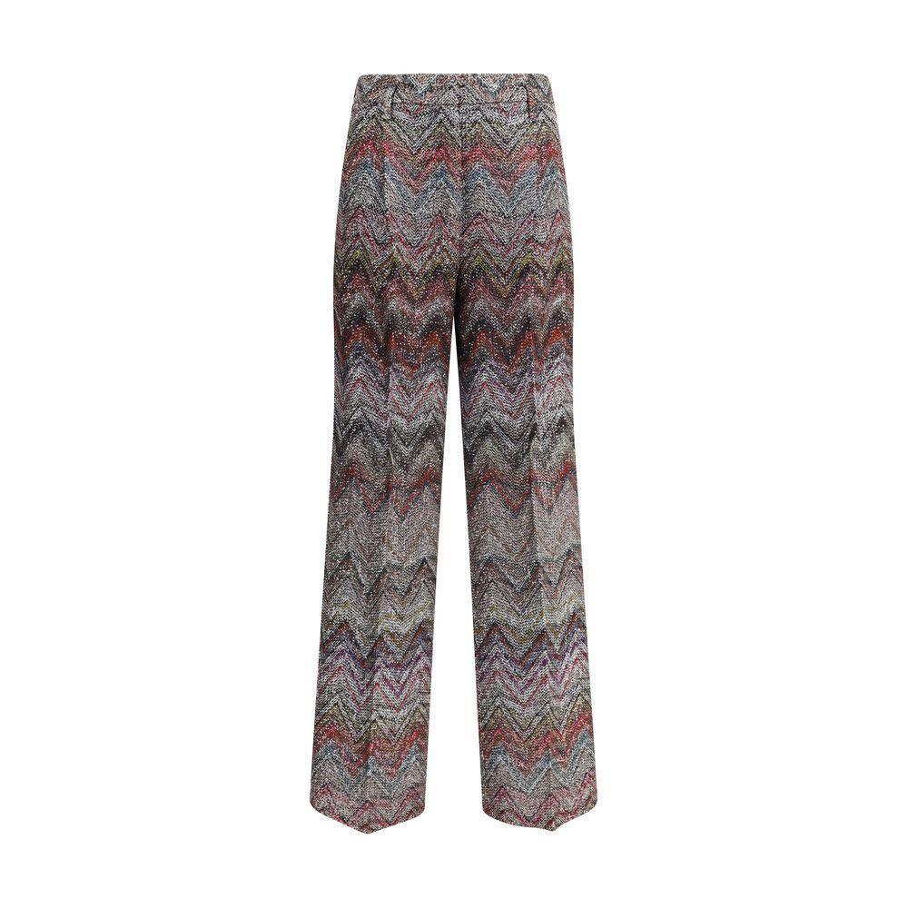 Missoni Zigzag patterned Pants MI-DS25WI0KBC005GS01HU-IT44 | L
