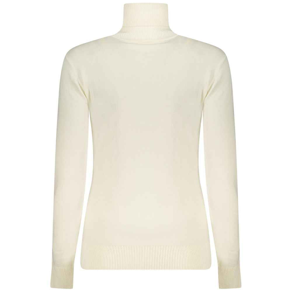Guess Jeans White Viscose Women Sweater GU-39652-S