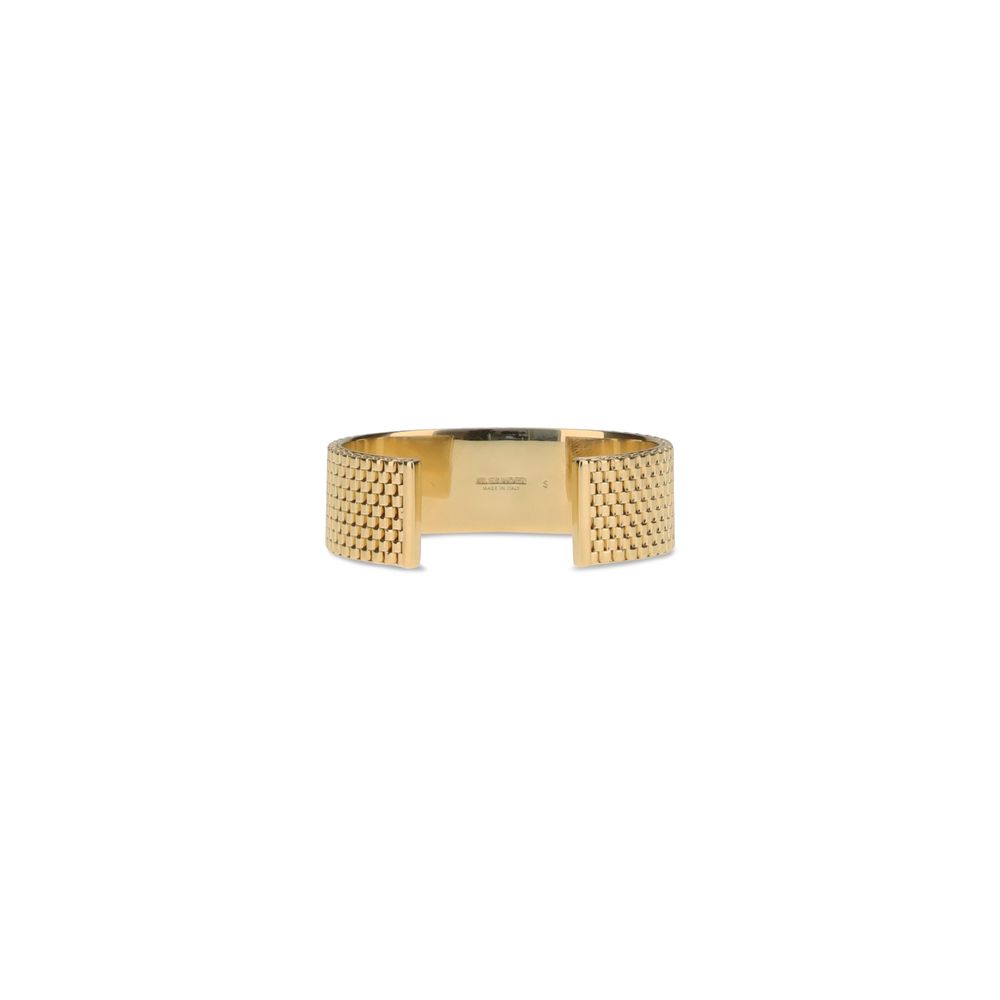 Jil Sander Gold Brass Bracelet