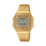 CASIO VINTAGE Mod. BLUETOOTH® SMARTPHONE LINK - GOLD - built-in accelerometer senses body movements + steps counter ABL-100WEG-9AEF