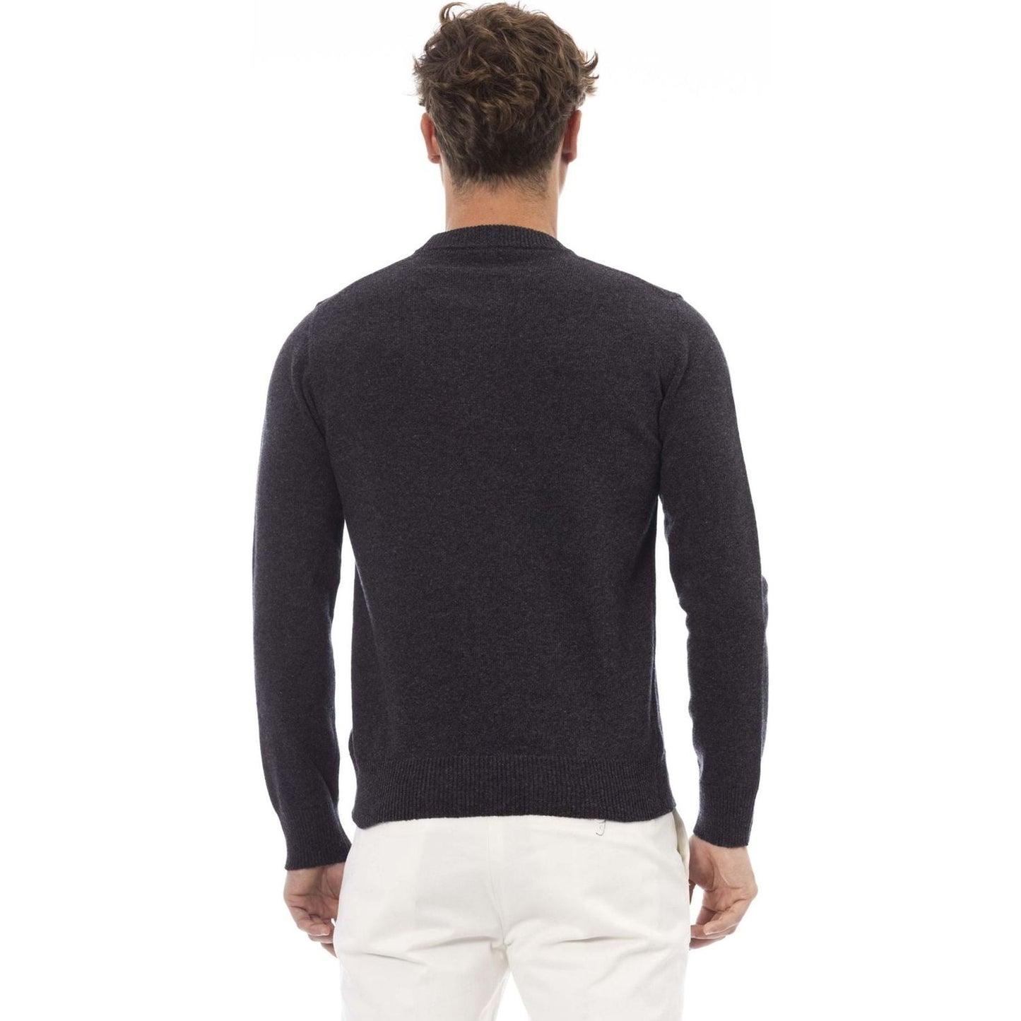 Alpha Studio Sweaters AU7812CE_9004ANTRACITE:401460