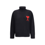 Ami Paris Ami De Coeur Turtleneck Sweater AM-UKS839018009-L