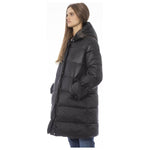 Baldinini Trend Black Nylon Women Jacket BA-23892-3XL-FBB-296