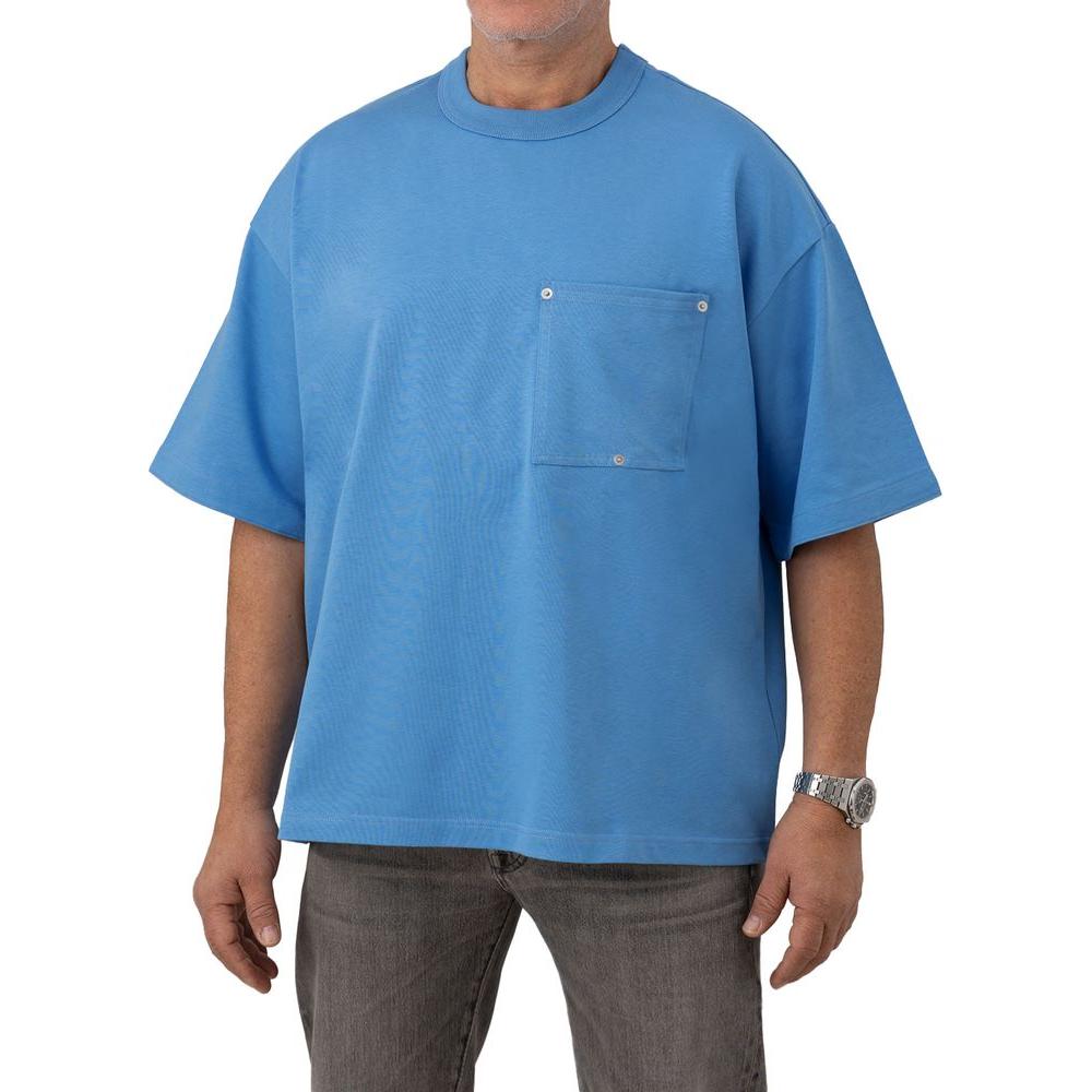 Bottega Veneta Blue Cotton T-Shirt