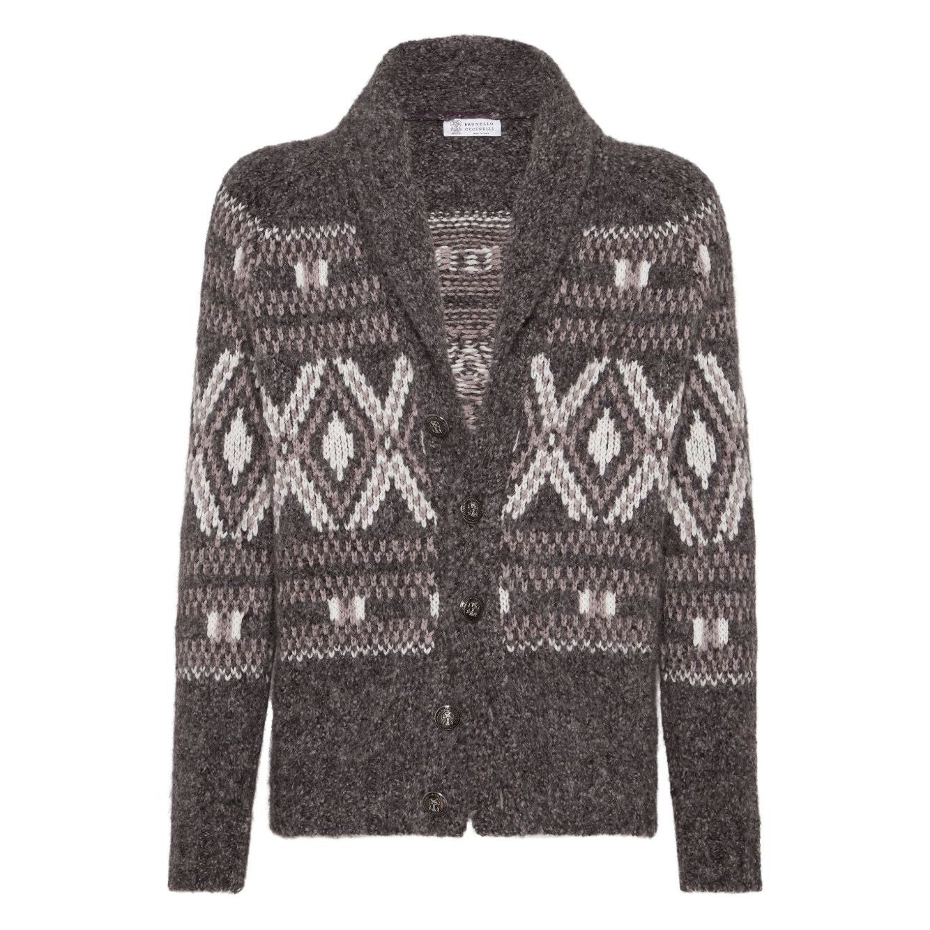 Brunello Cucinelli Sweaters Bordeaux Topwear
