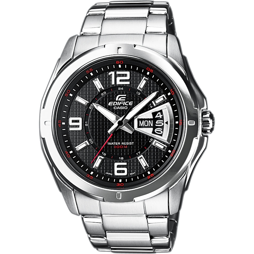 CASIO EDIFICE Mod. CLASSIC DAY DATE - BLACK WATCHES