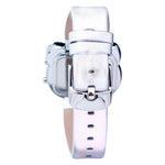 Chronotech Silver Leather Watch 1728,67434610848,Chronotech,New with tags,Silver,Watches,Watches for Women - Watches,Women Chronotech CHCT7104L22AC