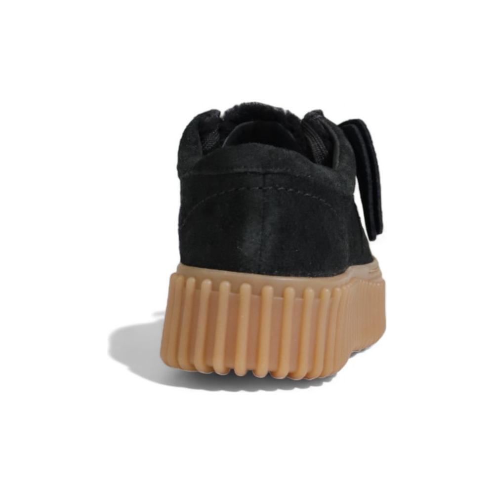 Clarks Black Sponge Flat Shoe CL7000001663838RO