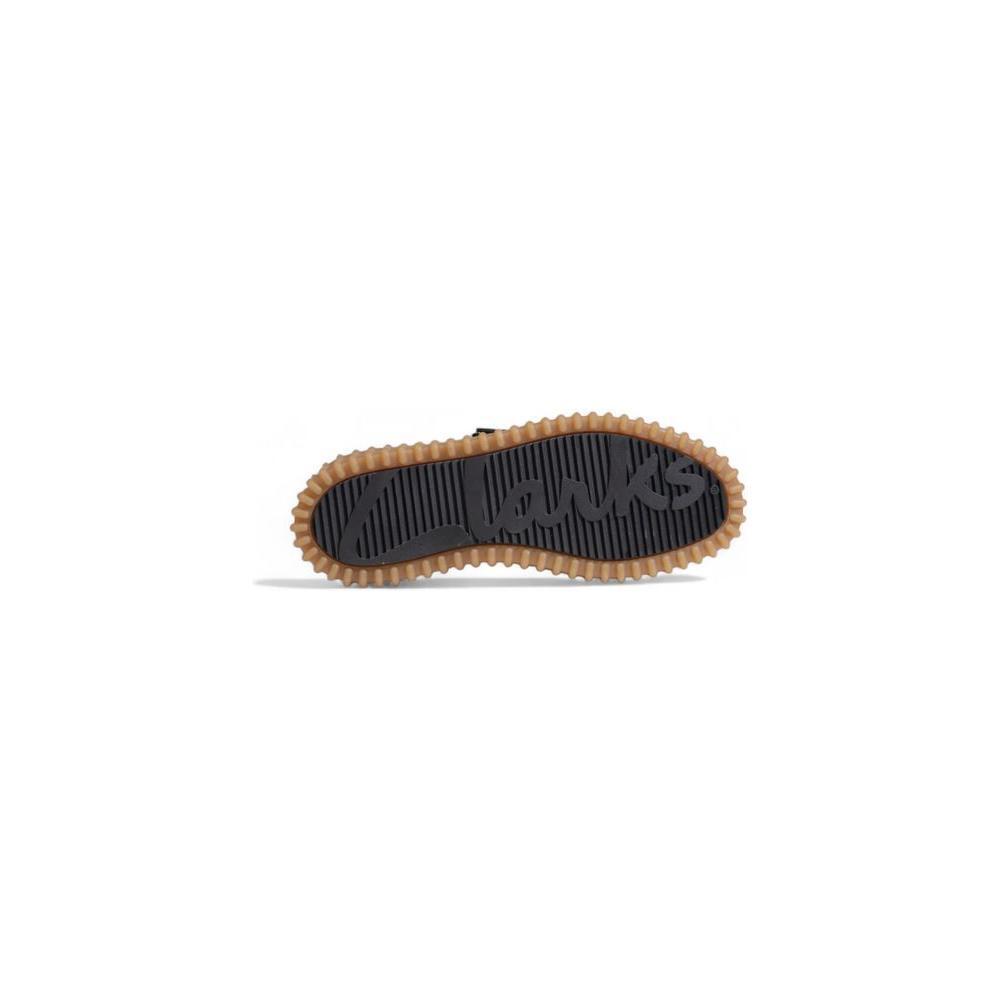 Clarks Black Sponge Flat Shoe CL7000001663838RO