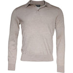 Dolce & Gabbana Dolce & Gabbana Beige Cashmere Knit Collared Pullover Sweater TSH87012-48 1728,67345645728,Beige,Dolce & Gabbana,IT48 | M,Material: 100% cashmere,Men,Preowned / Defect,Sweaters - Men - Clothing